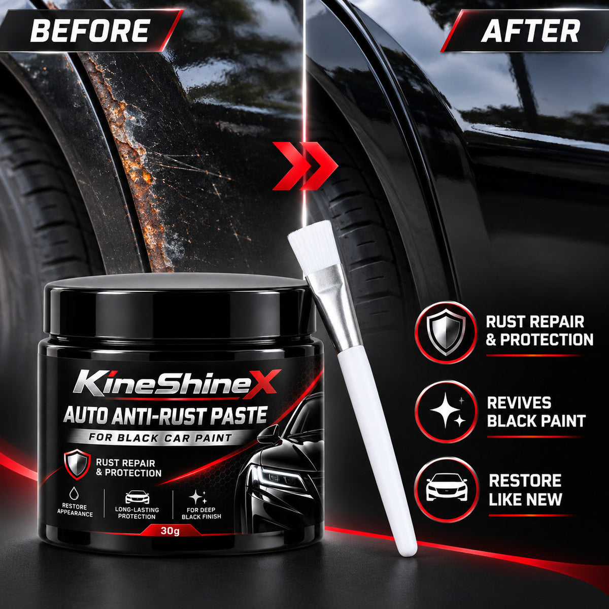 Car Metal Rust Repair Paste