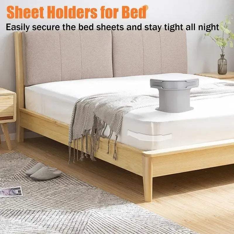 🔥🌟🛌4-Pack Heavy Duty Bed Sheet Clips