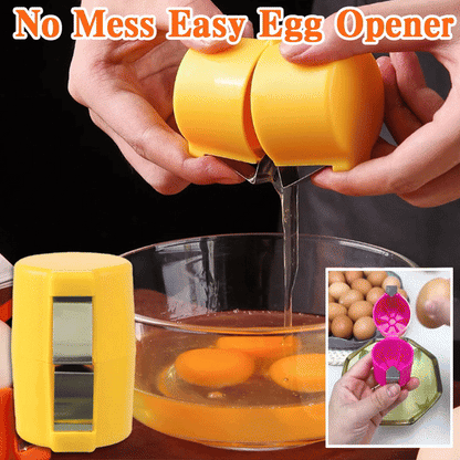 🔥🔥🔥Buy 1 Get 1 Free ！！！🍳 Quick Egg Cracker Tool – Open Hundreds Of Eggs Faster & Cleaner 🔥