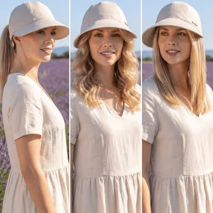 Women's Wide Brim Sun Visor Hat