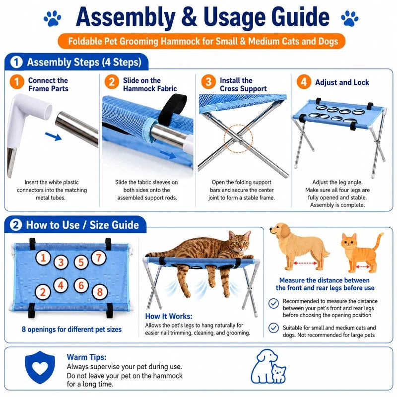 GroomingCare Station – Keep Your Pet Secure While Grooming
