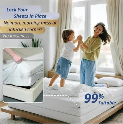 🔥🌟🛌4-Pack Heavy Duty Bed Sheet Clips
