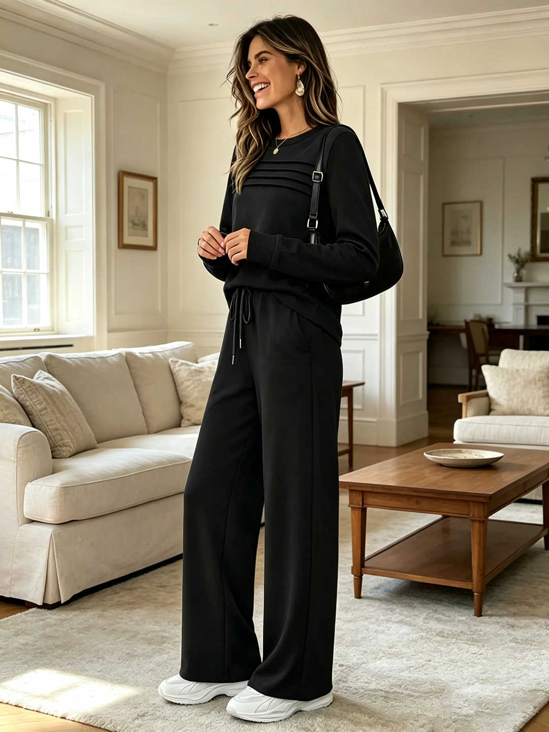 💥 Hot Sale Women's 2 Piece Sets Sweatshirt Casual Travel Outfits