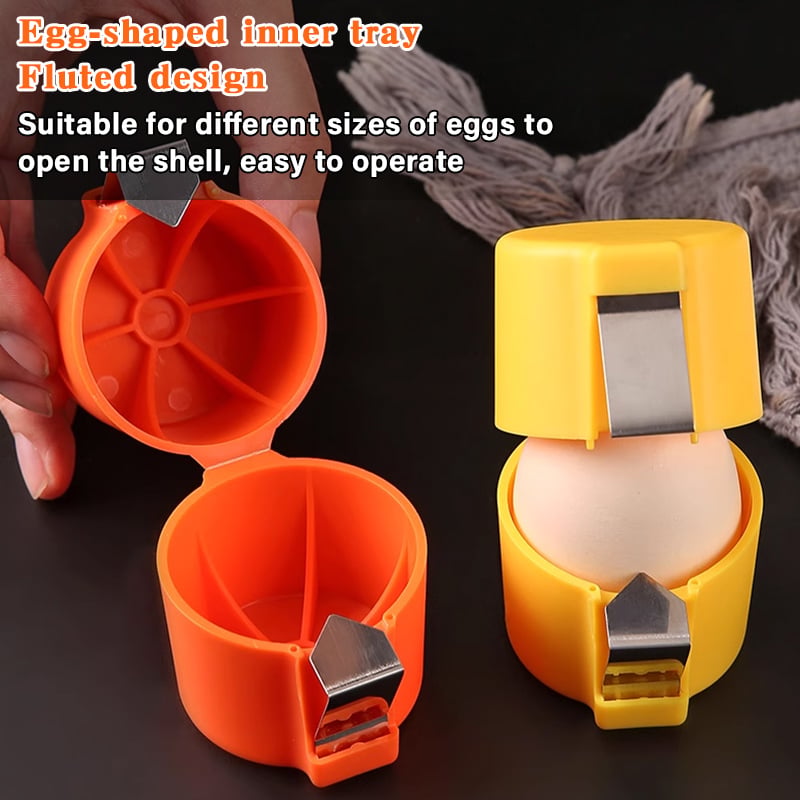 🔥🔥🔥Buy 1 Get 1 Free ！！！🍳 Quick Egg Cracker Tool – Open Hundreds Of Eggs Faster & Cleaner 🔥