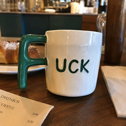 F Bomb Handle Coffee Mug